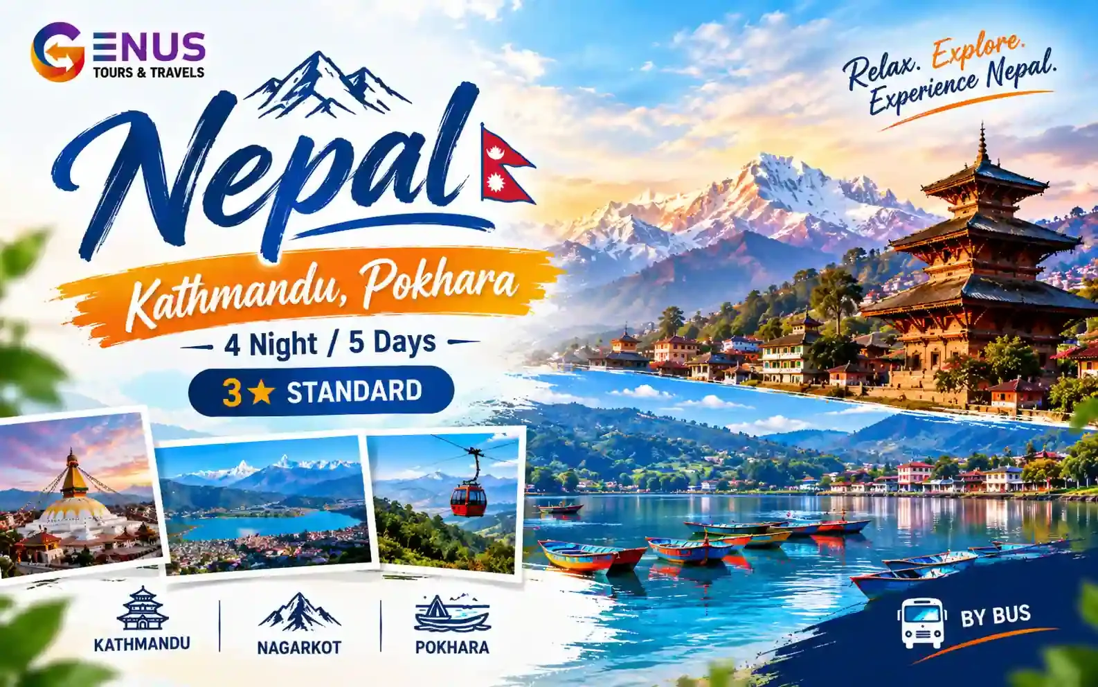Kathmandu, Pokhara — Best Nepal Vacation Package