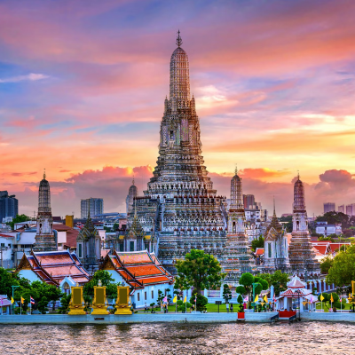 Arrival in Bangkok