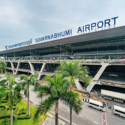 Departure from Bangkok