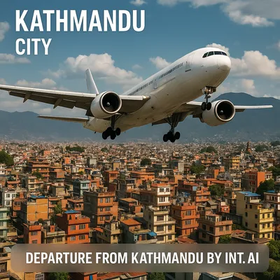 Departure from Kathmandu
